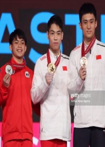Carlos Yulo, Silver Medal, Parallel Bars, 2021 Artistics Gymnastics World Championship Carlos Yulo, Silver Medal, Parallel Bars, 2021 Artistics Gymnastics World Championship
